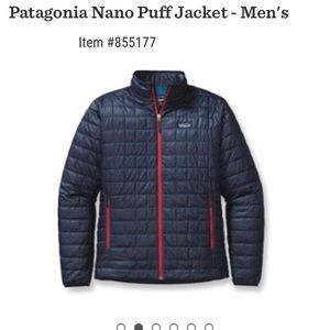 Patagonia nano puff jacket